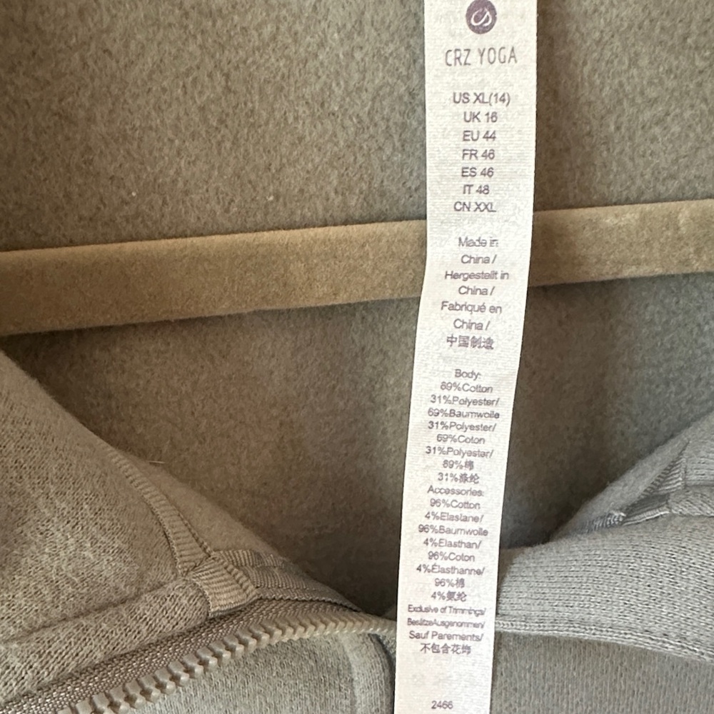 Women's Gray Quarter-Zip Sweater - Picture 3 of 4